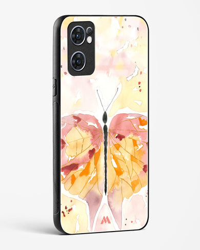 Quirky Butterfly Glass Case Phone Cover (Oppo)