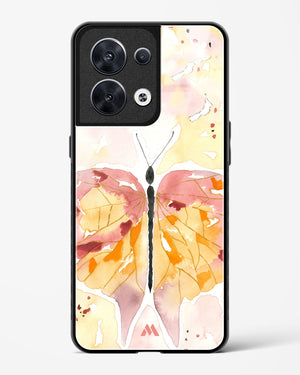 Quirky Butterfly Glass Case Phone Cover (Oppo)