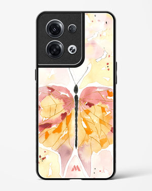 Quirky Butterfly Glass Case Phone Cover (Oppo)