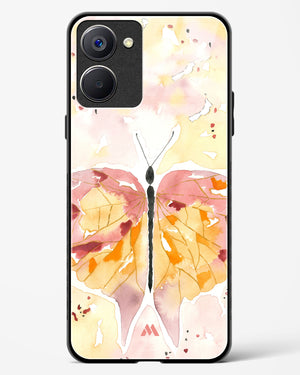Quirky Butterfly Glass Case Phone Cover-(Realme)