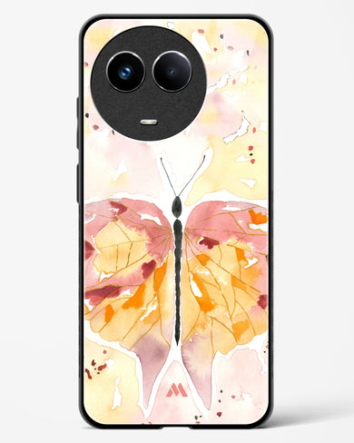 Quirky Butterfly Glass Case Phone Cover (Realme)