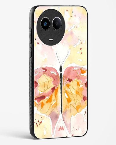 Quirky Butterfly Glass Case Phone Cover (Realme)