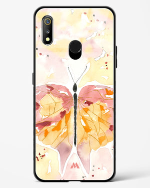 Quirky Butterfly Glass Case Phone Cover-(Realme)