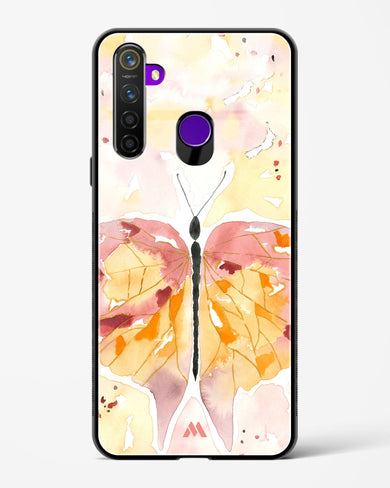 Quirky Butterfly Glass Case Phone Cover (Realme)
