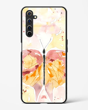 Quirky Butterfly Glass Case Phone Cover-(Realme)