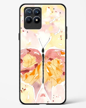 Quirky Butterfly Glass Case Phone Cover-(Realme)