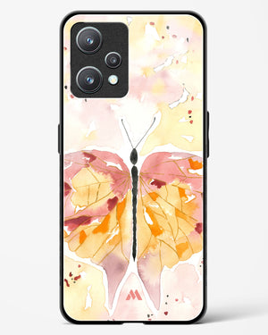 Quirky Butterfly Glass Case Phone Cover-(Realme)