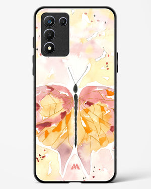 Quirky Butterfly Glass Case Phone Cover-(Realme)