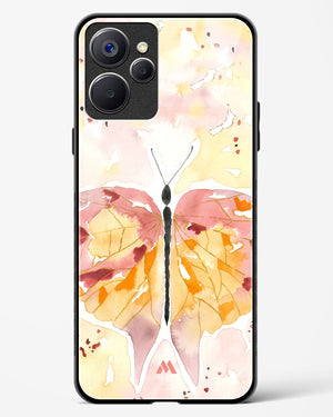 Quirky Butterfly Glass Case Phone Cover-(Realme)