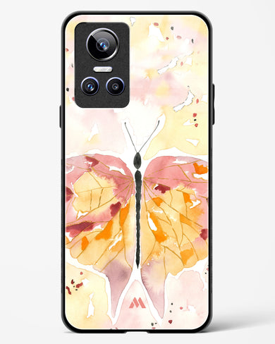 Quirky Butterfly Glass Case Phone Cover-(Realme)