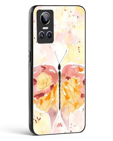 Quirky Butterfly Glass Case Phone Cover-(Realme)