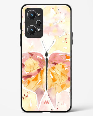 Quirky Butterfly Glass Case Phone Cover (Realme)