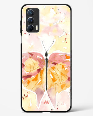 Quirky Butterfly Glass Case Phone Cover-(Realme)