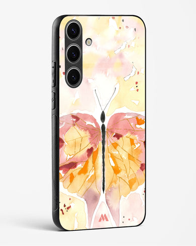 Quirky Butterfly Glass Case Phone Cover (Samsung)