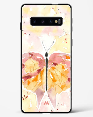 Quirky Butterfly Glass Case Phone Cover (Samsung)
