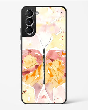 Quirky Butterfly Glass Case Phone Cover-(Samsung)