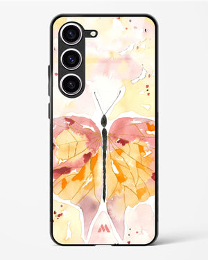 Quirky Butterfly Glass Case Phone Cover-(Samsung)