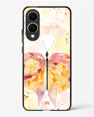 Quirky Butterfly Glass Case Phone Cover (Samsung)