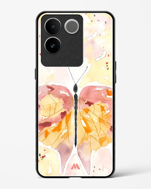 Quirky Butterfly Glass Case Phone Cover (Vivo)