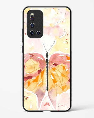 Quirky Butterfly Glass Case Phone Cover (Vivo)