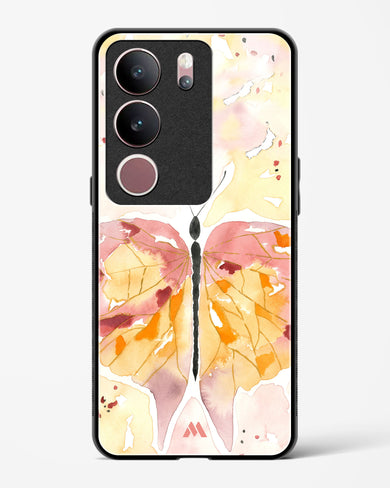 Quirky Butterfly Glass Case Phone Cover (Vivo)