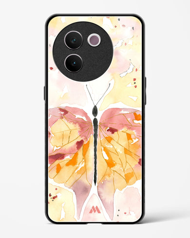 Quirky Butterfly Glass Case Phone Cover (Vivo)