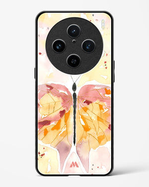 Quirky Butterfly Glass Case Phone Cover (Vivo)