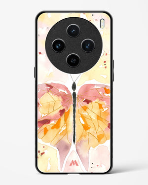 Quirky Butterfly Glass Case Phone Cover (Vivo)