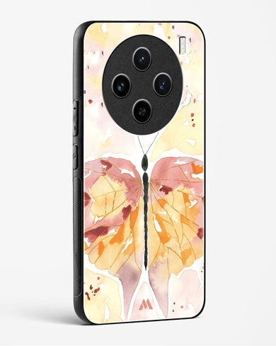 Quirky Butterfly Glass Case Phone Cover (Vivo)