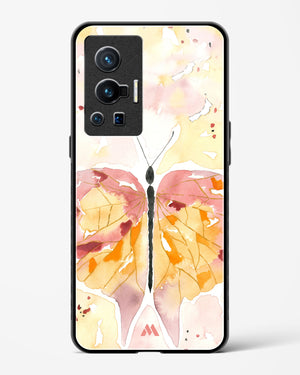 Quirky Butterfly Glass Case Phone Cover (Vivo)