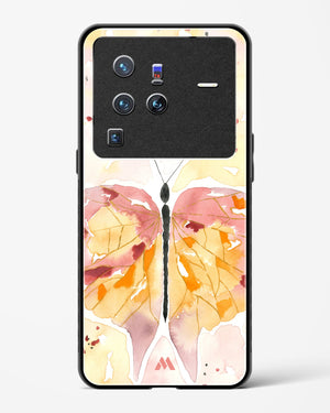 Quirky Butterfly Glass Case Phone Cover (Vivo)
