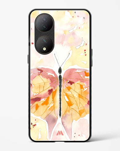 Quirky Butterfly Glass Case Phone Cover-(Vivo)