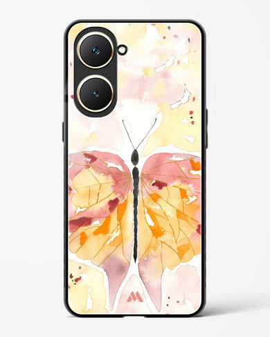 Quirky Butterfly Glass Case Phone Cover (Vivo)
