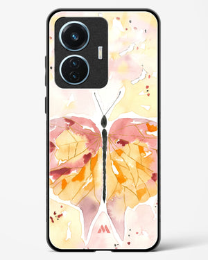 Quirky Butterfly Glass Case Phone Cover (Vivo)