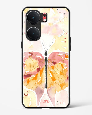 Quirky Butterfly Glass Case Phone Cover (Vivo)