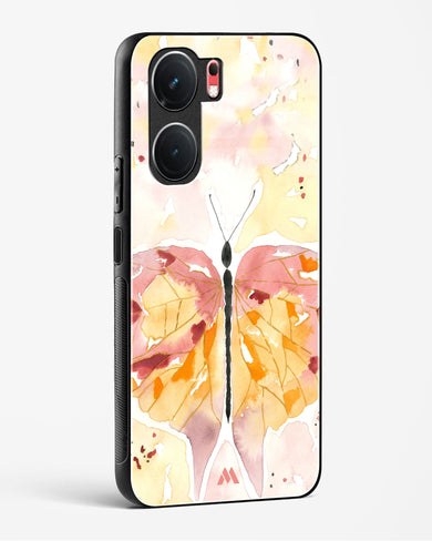 Quirky Butterfly Glass Case Phone Cover (Vivo)