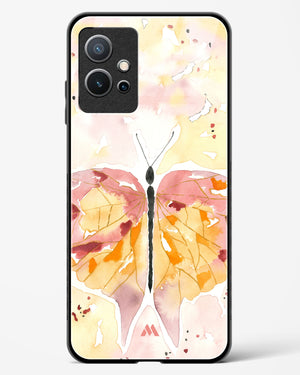 Quirky Butterfly Glass Case Phone Cover (Vivo)