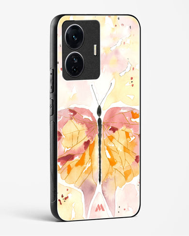 Quirky Butterfly Glass Case Phone Cover (Vivo)