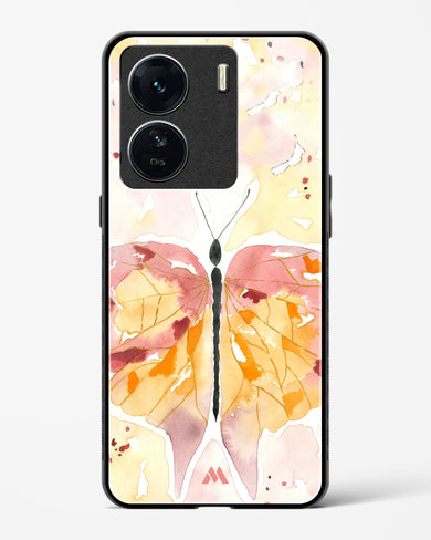 Quirky Butterfly Glass Case Phone Cover (Vivo)