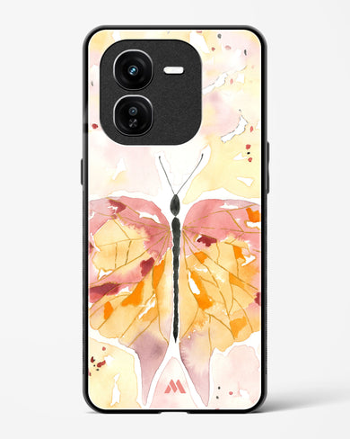 Quirky Butterfly Glass Case Phone Cover (Vivo)