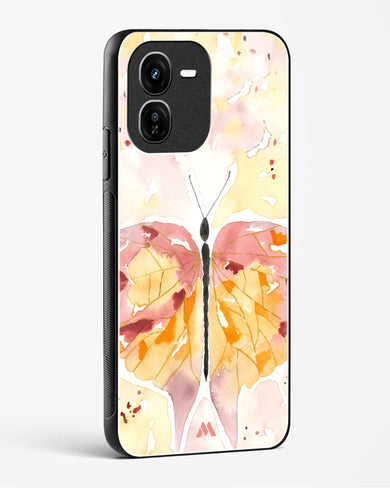 Quirky Butterfly Glass Case Phone Cover (Vivo)