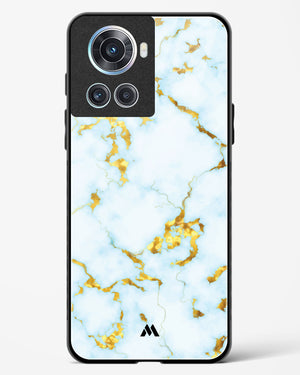White Gold Marble Glass Case Phone Cover (OnePlus)