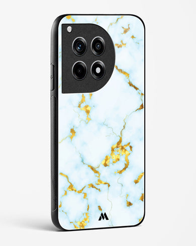 White Gold Marble Glass Case Phone Cover (OnePlus)