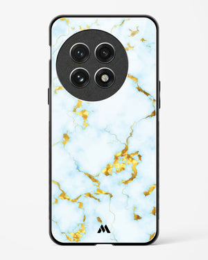 White Gold Marble Glass Case Phone Cover (OnePlus)