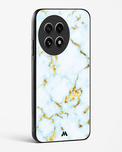 White Gold Marble Glass Case Phone Cover (OnePlus)