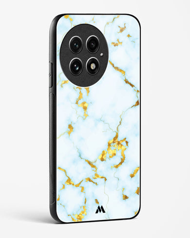 White Gold Marble Glass Case Phone Cover (OnePlus)