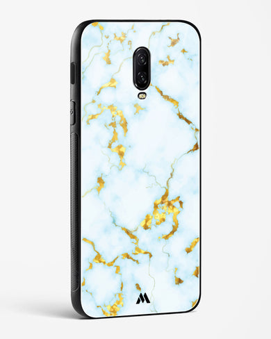 White Gold Marble Glass Case Phone Cover (OnePlus)