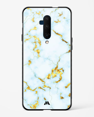 White Gold Marble Glass Case Phone Cover (OnePlus)