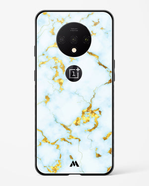 White Gold Marble Glass Case Phone Cover (OnePlus)