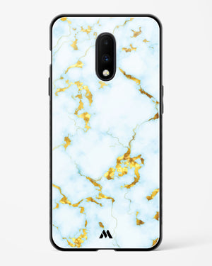 White Gold Marble Glass Case Phone Cover (OnePlus)